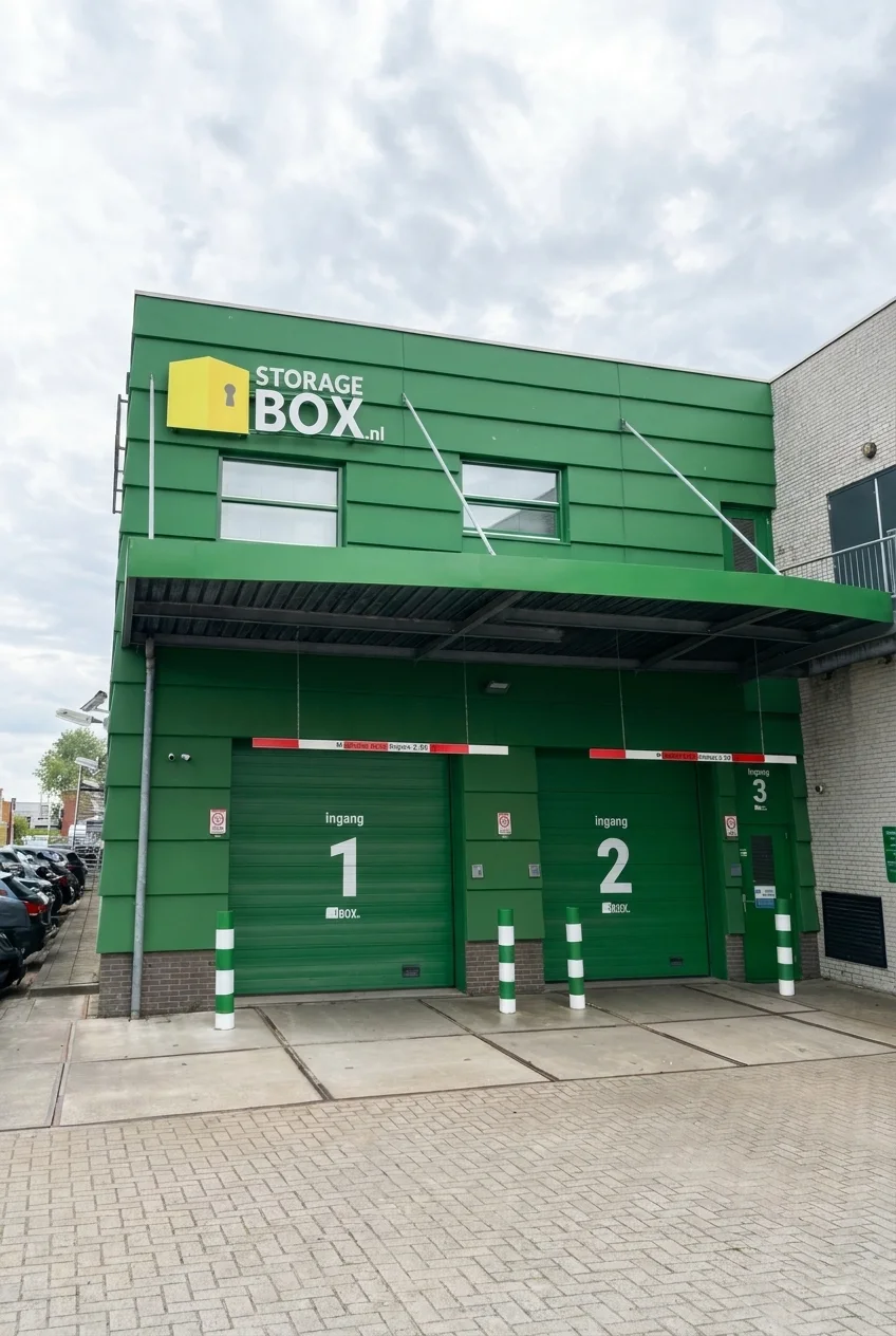 Storage Box Arnhem opgeleverd: bedrijfshal omgebouwd tot self-storage